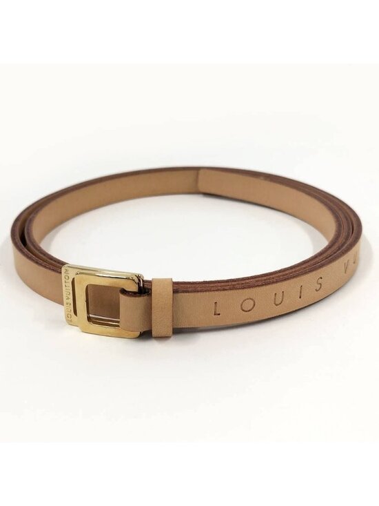 Louis Vuitton Ceinture Belt S Leather Beige main image 8